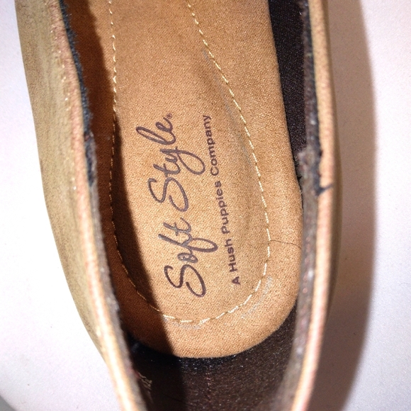 NWOT Softstyles 'Jaylene' Oxford style loafer in Walnut faux nubuck Size 6 - Picture 7 of 12